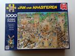 Jan van Haasteren legpuzzel De Middeleeuwen, Ophalen of Verzenden, 500 t/m 1500 stukjes, Zo goed als nieuw