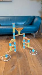 Loef muzikale knikkerbaan. Educatief, van bamboe, Ophalen, Zo goed als nieuw