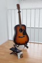 Fender CD-60/SB Akoestische Gitaar + toebehoren, Muziek en Instrumenten, Ophalen, Zo goed als nieuw, Western- of Steelstringgitaar
