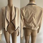 Dames vest blazer beige sjaal beige bloes blouse jas top S, Kleding | Dames, Beige, Zo goed als nieuw, Maat 36 (S), Ophalen