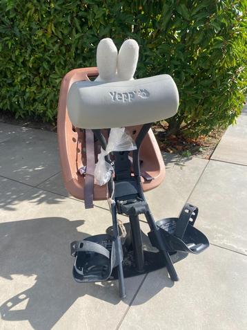 Yepp Mini fiets stoel bruin beschikbaar voor biedingen
