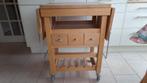 Keukenwerkblad, trolley, mobiel, hout-(#8776), Ophalen, Zo goed als nieuw, Minder dan 100 cm, 25 tot 50 cm