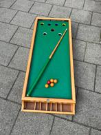 Te koop tafelbiljart spel valentino biljart met keu en bal, Sport en Fitness, Biljarten en Poolen, Ophalen, -, -, Biljarttafel