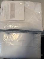 Optidee Pluche Dekbedovertrek 200x200 Grijs/Wit - Nieuw, Dekbedovertrek, Ophalen of Verzenden, Grijs, Nieuw