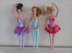 ODETTE, GISELLE en KRISTYN van Barbie en de roze schoentjes, Ophalen of Verzenden, Gebruikt, Pop