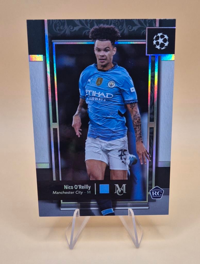 Nico O'Reilly Topps Museum Manchester City, Ophalen of Verzenden, Zo goed als nieuw, Buitenlandse clubs, Spelerskaart
