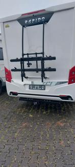Nieuwe zwarte thule fietsendrager voor camper., Nieuw, 2 fietsen, Elektrische fiets, Achterklepdrager