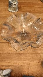 Glazen fruit schaal, Ophalen, Schaal, Overige vormen, Glas