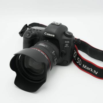 Canon EOS 5D Mk IV + L series 24-70mm f/4 Macro beschikbaar voor biedingen