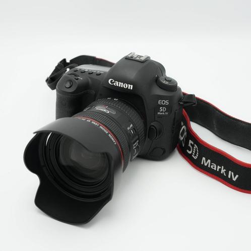 Canon EOS 5D Mk IV + L series 24-70mm f/4 Macro, Audio, Tv en Foto, Fotocamera's Digitaal, Gebruikt, Spiegelreflex, Canon, Geen optische zoom