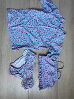 Bikini en uv shirt als set in maat 116-122, Ophalen of Verzenden, Zo goed als nieuw, Meisje, Bikiniset
