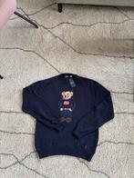 Navy Ralph Lauren Polo Bear Trui Maat M (valt als L), Ophalen of Verzenden, Zo goed als nieuw, Maat 48/50 (M), Blauw