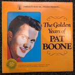 2-LP: Pat Boone - The Golden Years of, Cd's en Dvd's, Vinyl | Pop, Ophalen, Voor 1960, Gebruikt, 12 inch
