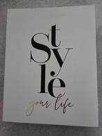Style your life, Boeken, Ophalen of Verzenden, Zo goed als nieuw, Mode algemeen, Lonneke Nooteboom