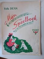 Folk Dean - Mijn speelboek - Piano, Ophalen of Verzenden, Gebruikt, Les of Cursus, Piano