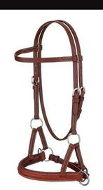 Bitloos hoofdstel cob/kleine full, Dieren en Toebehoren, Ophalen of Verzenden, Zo goed als nieuw, Dressuur