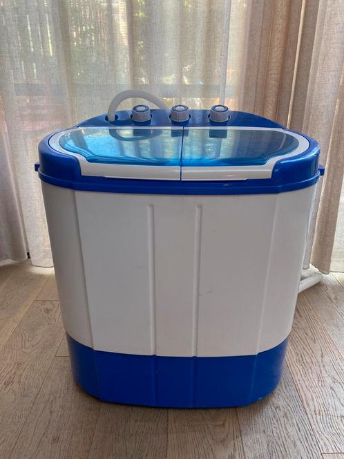 Mestic MW-120 camping wasmachine, Witgoed en Apparatuur, Wasmachines, Zo goed als nieuw, Bovenlader, Minder dan 4 kg, Minder dan 85 cm
