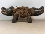 250859 Afrikaans Fetisch Bakongo Nkisi Nkondi dubbel honde, Antiek en Kunst, Kunst | Niet-Westerse kunst, Ophalen of Verzenden
