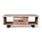 Salontafel Acaciahout 130cm| Naturel | Outlet prijzen!