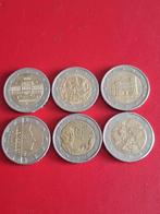 2 Euro herdenkingsmunten, gaan per stuk, zie 6 foto's, Verzenden, Overige landen, 2 euro, Losse munt