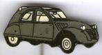 Citroën 2CV lelijke eend email op zilverkl speldje ( F_231 ), Verzenden, Gebruikt, Transport, Speldje of Pin