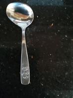 Amefa vintage Retro kinderbestek lepeltje opdruk beertje, Ophalen of Verzenden