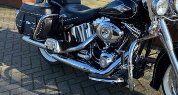 Originele uitlaten Harley Davidson Heritage Softail bj 2010 beschikbaar voor biedingen