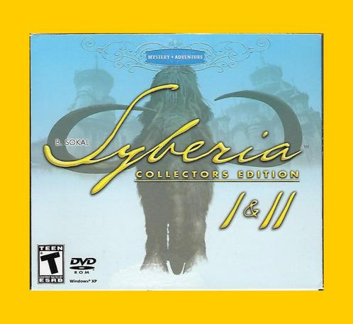 PC game Syberia I + II (budget dvd), Spelcomputers en Games, Games | Pc, Gebruikt, Avontuur en Actie, 1 speler, Vanaf 12 jaar