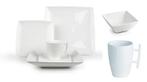 Servies Squito real bone China 21 delig 3 personen, Ophalen, Nieuw, Porselein, Overige stijlen