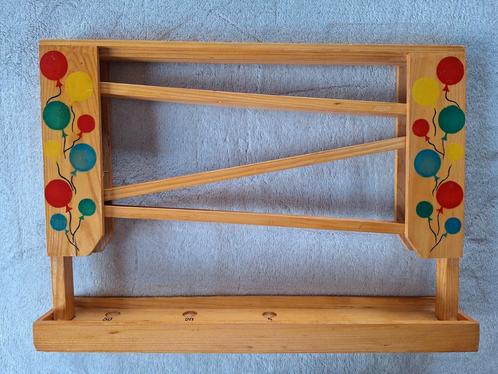 Vintage knikkerbaan tbv goed doel, Kinderen en Baby's, Speelgoed | Houten speelgoed, Gebruikt, Overige typen, Ophalen of Verzenden