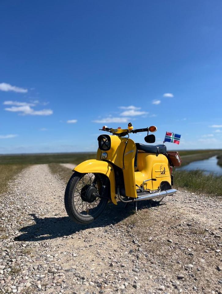 Simson schwalbe kr51/1 1973 rijklaar NL kenteken, Fietsen en Brommers, Brommers | Oldtimers, Overige merken, Maximaal 45 km/u