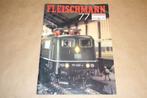 Catalogus - Fleischmann HO - 1977, Hobby en Vrije tijd, Modeltreinen | H0, Gelijkstroom, Fleischmann, Zo goed als nieuw, Boek, Tijdschrift of Catalogus