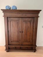 Donkerbruine eikenhouten kast, Antiek en Kunst, Antiek | Meubels | Kasten, Ophalen