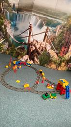 Lego Deluxe Treinset 2745, Ophalen of Verzenden, Gebruikt, Complete set, Lego