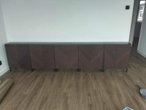 Ikea besta bruine kastjes tv kast, Huis en Inrichting, Kasten | Wandmeubels, Minder dan 100 cm, 25 tot 50 cm, Ophalen