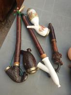 Verzameling pijpen, Verzamelen, Rookartikelen, Aanstekers en Luciferdoosjes, Ophalen of Verzenden, Sigarenbandjes