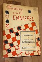 J.W. van Dartelen. Handleiding voor het DAMSPEL. v.Goor 1951, Gelezen, J.W. van Dartelen, Ophalen of Verzenden, Denksport