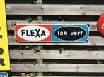 Flexa verf emaillebord, Ophalen, Gebruikt, Reclamebord