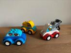 Duplo, set van 3 auto’s, Kinderen en Baby's, Speelgoed | Duplo en Lego, Ophalen of Verzenden, Zo goed als nieuw, Complete set