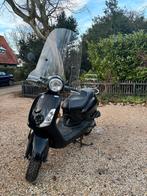 Scooter zwart SYM Fiddle II 50S, Ophalen, Gebruikt, Maximaal 45 km/u, Benzine