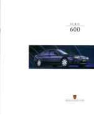 Rover 600 of 800 originele brochure/auto folder '86 - '97 beschikbaar voor biedingen