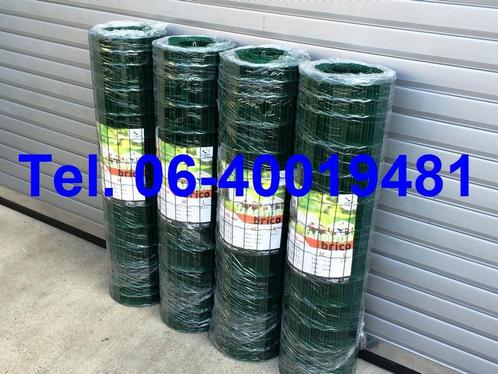 Groen geplastificeerd gaas(tuingaas) 120 cm hoog. 25 m, Tuin en Terras, Gaas en Draad, Nieuw, Gaas, 20 meter of meer, Ophalen of Verzenden
