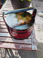 Oude Chinese bamboe bruids box lunchbox periode 1900/1920, Antiek en Kunst, Ophalen of Verzenden