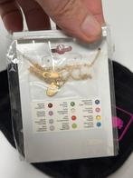 PLAYBOY Gold Plated Miss February Februari ketting met tasje, Sieraden, Tassen en Uiterlijk, Kettingen, Overige materialen, Verstelbaar