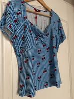 T-shirt Banned Retro Topvintage 2XL, Blauw, Maat 46/48 (XL) of groter, Ophalen of Verzenden, Zo goed als nieuw