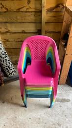 10 kimder tuin stoeltjes, Ophalen of Verzenden, Zo goed als nieuw, Kunststof