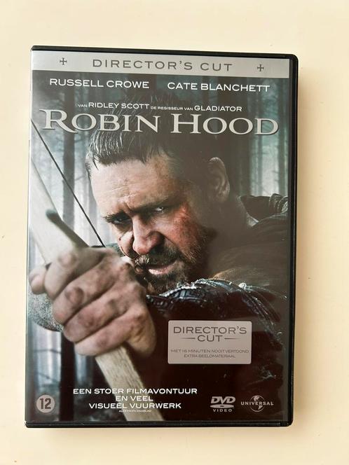 —Robin Hood—regie Ridley Scott, Cd's en Dvd's, Dvd's | Actie, Zo goed als nieuw, Actie, Vanaf 12 jaar, Ophalen of Verzenden