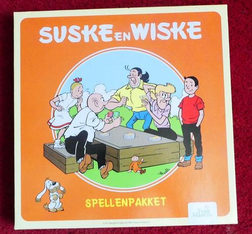 Suske&Wiske fruitmaster spellenpakket nieuw in doos, Verzamelen, Stripfiguren, Nieuw, Boek of Spel, Suske en Wiske, Ophalen of Verzenden