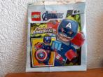 Lego minifig NIEUW Foilpack Captain America Marvel Avengers, Nieuw, Complete set, Ophalen of Verzenden, Lego