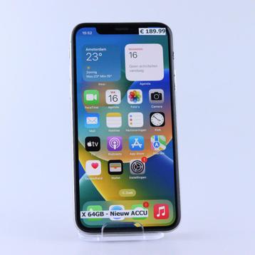 iPhone X 64GB Wit beschikbaar voor biedingen